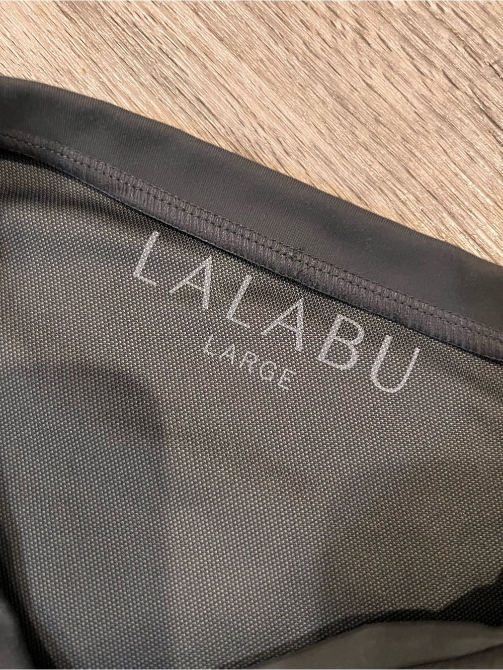 Lalabu Charcoal Gray Baby Holder Shirt - Picture 2 of 5